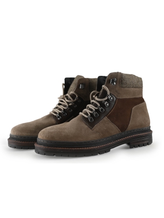 Manfield Schnürstiefel Braun 312247
