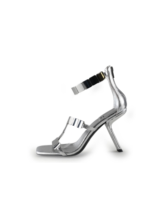 Jeffrey Campbell Sandalen Silber 313000