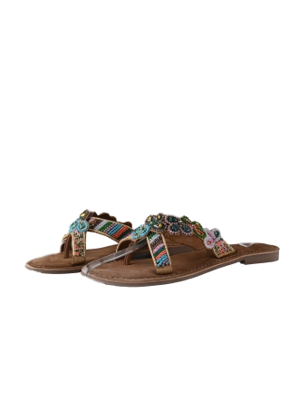 Lazamani Flip-Flops Braun 313146