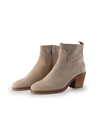 Shabbies Amsterdam Stiefeletten Beige 313205