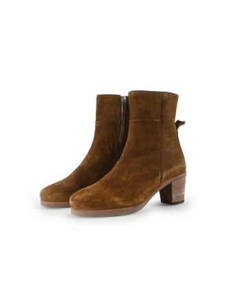 Shabbies Amsterdam Stiefeletten Cognac 313208