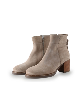 Shabbies Amsterdam Stiefeletten Beige 313222
