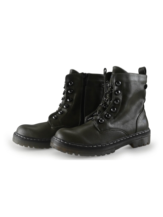 Mustang Schnürstiefel Schwarz 313473