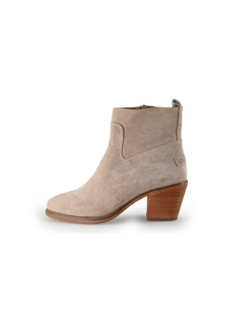 Shabbies Amsterdam Stiefeletten Beige 313574