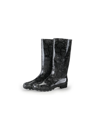 Xq Footwear Regenstiefel Schwarz 313601