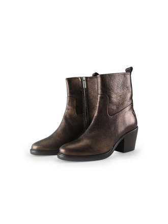 Shabbies Amsterdam Stiefeletten Bronze 313630
