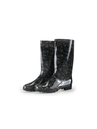 Xq Footwear Regenstiefel Schwarz 313638