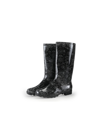 Xq Footwear Regenstiefel Schwarz 313639