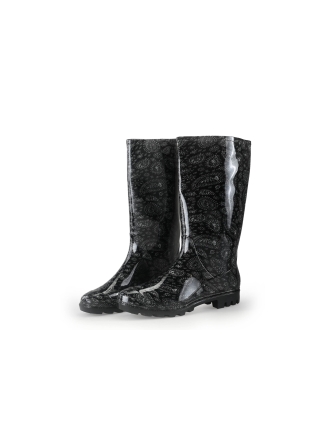 Xq Footwear Regenstiefel Schwarz 313642