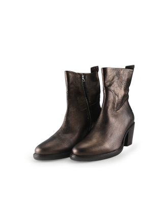 Shabbies Amsterdam Stiefeletten Bronze 314023