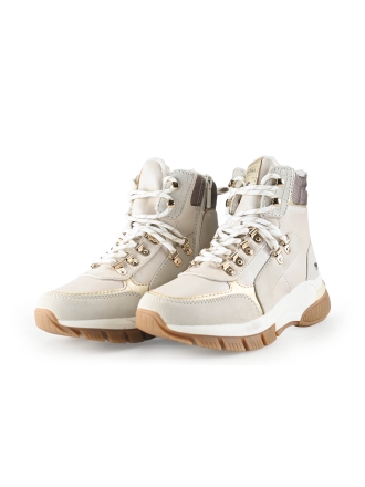 Mustang Schnürstiefel Beige 314087
