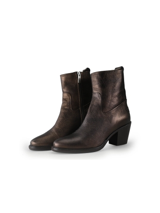 Shabbies Amsterdam Stiefeletten Bronze 314259