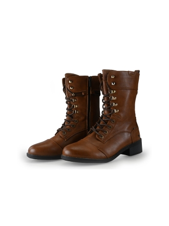 Mustang Schnürstiefel Cognac 314442