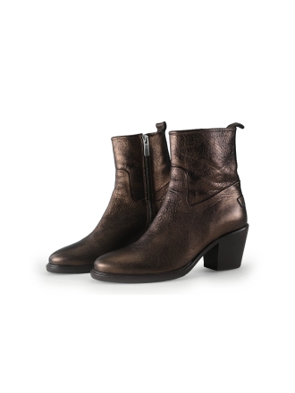 Shabbies Amsterdam Stiefeletten Bronze 314534