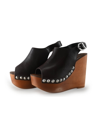 Jeffrey Campbell Mules Pantoletten Braun 314775