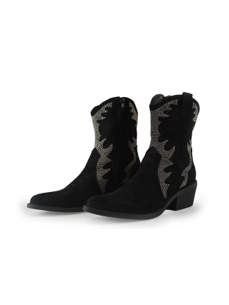 Ann Rocks Cowboystiefel Schwarz 314854