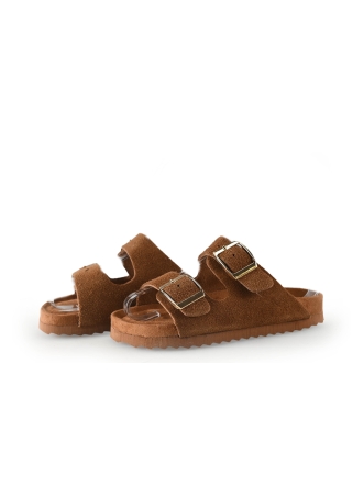 Colors of California Mules Pantoletten Braun 315199