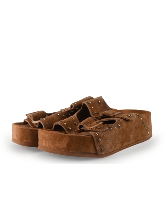 Colors of California Mules Pantoletten Braun 315268