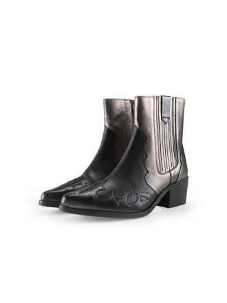 Manfield Stiefeletten Silber 315358