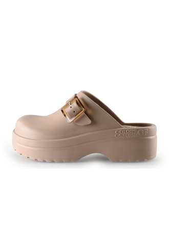 Colors of California Mules Pantoletten Beige 315478