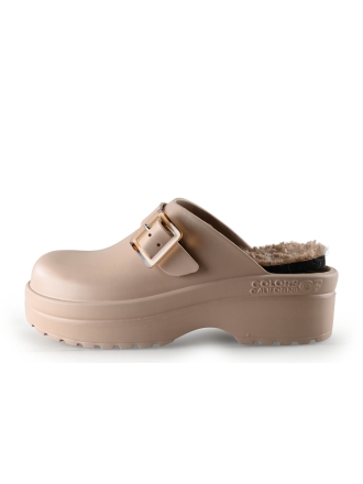Colors of California Mules Pantoletten Beige 315606