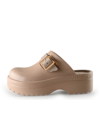 Colors of California Mules Pantoletten Beige 315712