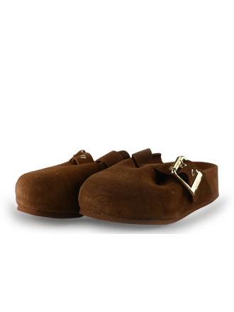 Colors of California Mules Pantoletten Braun 315852