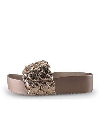 Colors of California Mules Pantoletten Gold 315947