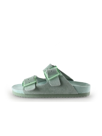 Colors of California Mules Pantoletten Grün 316150