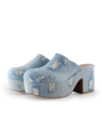 Colors of California Mules Pantoletten Blau 316328