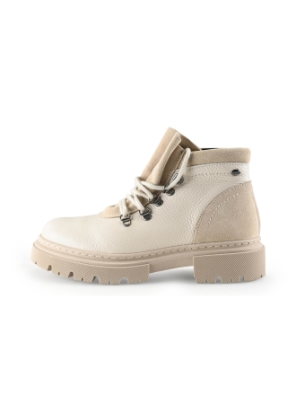 Hee Schnürstiefel Beige 316504