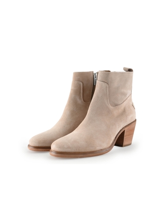 Shabbies Amsterdam Stiefeletten Beige 316618