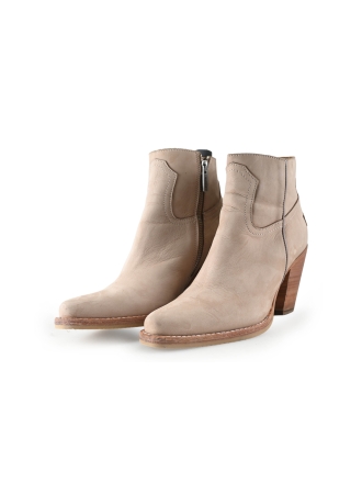 Shabbies Amsterdam Stiefeletten Beige 316750