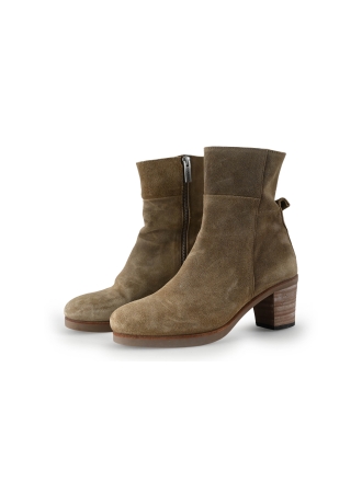 Shabbies Amsterdam Stiefeletten Beige 316762