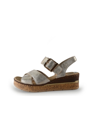 Rieker Sandalen Gold 317091