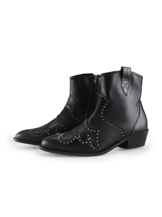 Dwrs Label Cowboystiefel Schwarz 317110