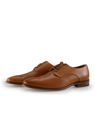 Manfield Schnürschuhe Cognac 317547