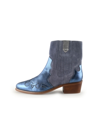 Manfield Cowboystiefel Blau 317552