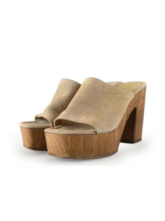 Notre-V Mules Pantoletten Beige 317554