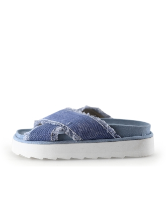 Colors of California Mules Pantoletten Blau 318276