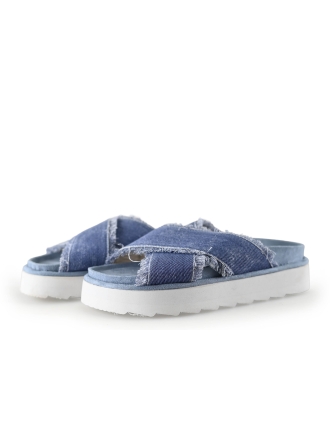 Colors of California Mules Pantoletten Blau 318276