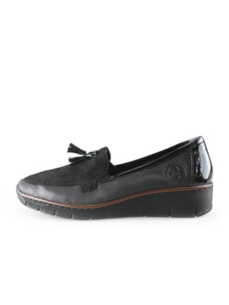 Rieker Slip-ons Schwarz 318321