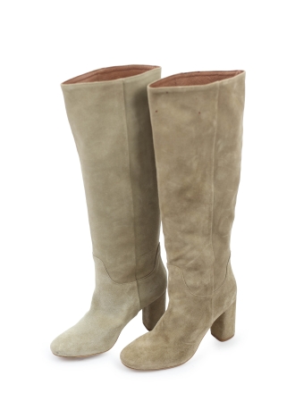 Manfield Stiefel Beige 319064