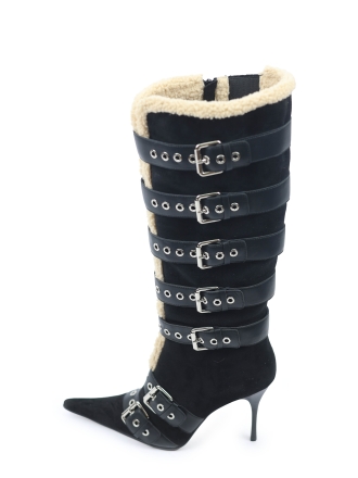 Jeffrey Campbell Stiefel Schwarz 319082