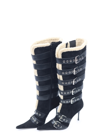 Jeffrey Campbell Stiefel Schwarz 319082