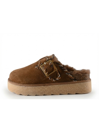 Colors of California Mules Pantoletten Braun 319219