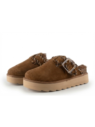 Colors of California Mules Pantoletten Braun 319219