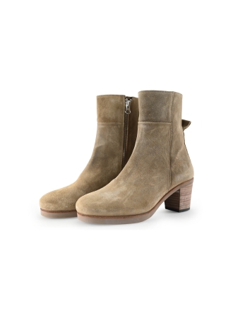 Shabbies Amsterdam Stiefeletten Beige 319821