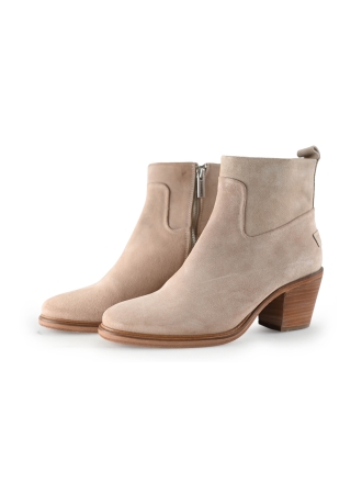 Shabbies Amsterdam Stiefeletten Beige 319888