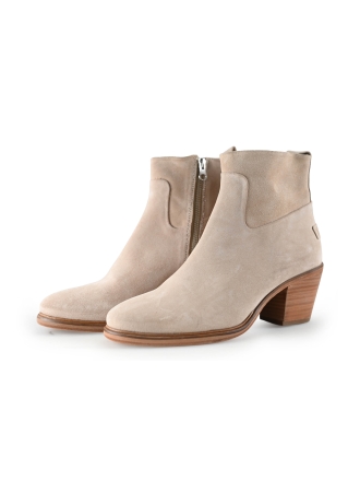 Shabbies Amsterdam Stiefeletten Beige 319963